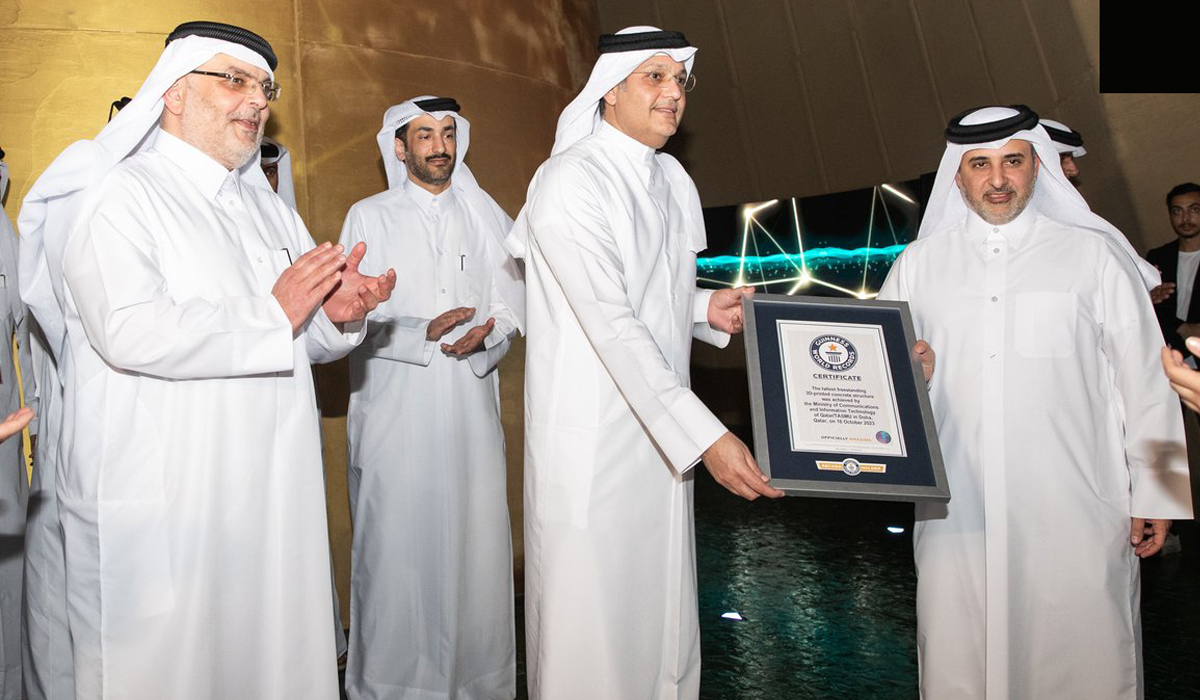 Expo 2023 Doha: MCIT Pavilion in Expo Enters Guinness World Records Book